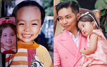 Lisa - con gái út nhà Khánh Thi - Phan Hiển khiến bố bị 'lu mờ'