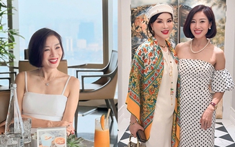 Vẻ ngoài tuổi trung niên của 'phú bà' Vbiz - Hoa khôi Thể thao vừa mời bạn bè đến thăm biệt thự 200 tỷ