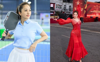 44 tuổi và trải qua 3 lần sinh nở nhưng Khánh Thi vẫn sở hữu vóc dáng nóng bỏng nhờ siết cân đúng cách