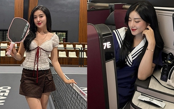 Chân dung Á hậu gây tranh cãi MXH bởi câu chuyện 'pass đồ'