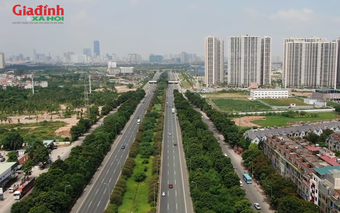 Bất ngờ trước giá đất ở trên trục đường Đại Lộ Thăng Long, Hà Nội khi tuyến đường sắt đô thị số 5 khởi động