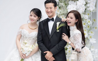 Dàn mỹ nhân VTV gây chú ý tại đám cưới ở Lào Cai