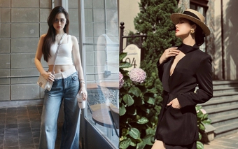 'Gọt dáng' sau sinh đẹp như 'dâu hào môn' Phanh Lee