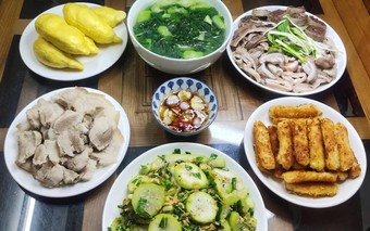 7 mâm cơm gia đình thúc đẩy chiều cao cho con