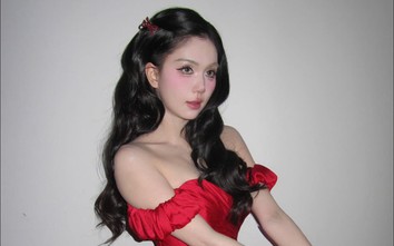 Ngọc Trinh dịu dàng trong thiết kế trễ vai, thu hút ánh nhìn