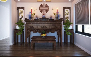 Ngày giờ đẹp để thay ban thờ dịp cuối năm và kích thước bàn thờ chuẩn phong thủy