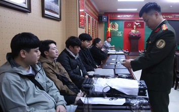 Hà Nội: Đột kích biệt thự hạng sang, 'cất lưới' ổ nhóm người nước ngoài lừa đảo qua mạng