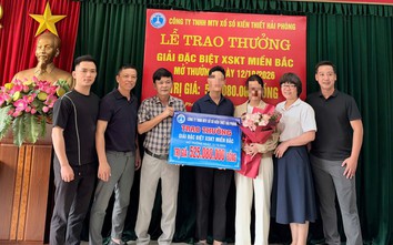 Một người trúng xổ số giải đặc biệt hơn nửa tỷ đồng