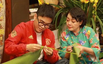 Nghệ sĩ Trà My tổ chức thi gói bánh chưng, NSND Lan Hương làm giám khảo