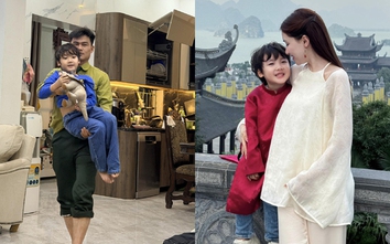 Trước khi công khai chồng quân nhân, Hòa Minzy làm mẹ đơn thân, nuôi dạy con trai bằng tình yêu và sự tử tế