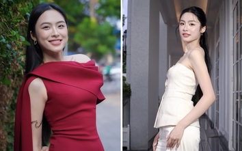 Á hậu quê Hải Phòng tăng 6 kg, vóc dáng 'mình hạc xương mai' thay đổi thế nào?