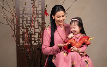 Á hậu Trương Thị May ăn chay trường từ nhỏ, tuổi U40 nhan sắc thăng hạng vừa công khai con gái 4 tuổi