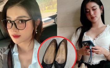 Á hậu Huyền My bị chê bán giày hiệu bẩn, mòn đế: 'Không ngờ việc thanh lý đồ cũng có bài học'