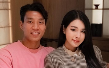 Vợ sắp cưới của cầu thủ Văn Thanh: Lớn hơn 3 tuổi, quê Ninh Bình, làm kinh doanh