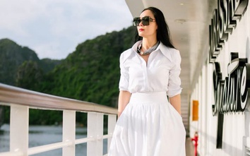 Quách Thu Phương thăng hạng với gu thời trang trung niên vạn người mê