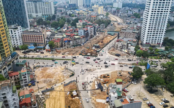 Hà Nội tổ chức lại giao thông nút giao Láng Hạ - Giảng Võ - La Thành, phục vụ thi công Vành đai 1