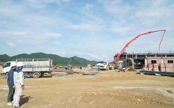 Gấp rút hoàn thành 10 trường nội trú liên cấp vùng biên Nghệ An trước năm học mới