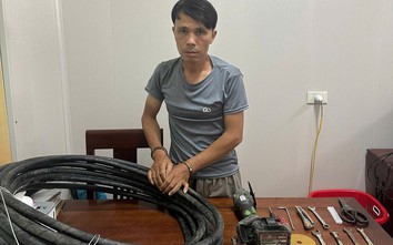 Đối tượng nghiện ma túy thực hiện hàng loạt vụ cắt trộm cáp điện ngầm, gây thiệt hại hơn 150 triệu đồng