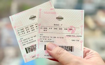 Hôm nay (23/7) đã có một người trúng xổ số Vietlott