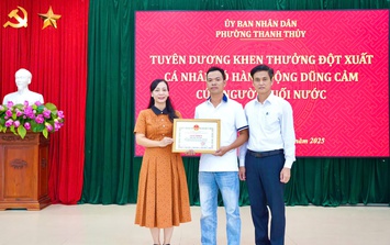 Dũng cảm lao xuống sông cứu người đàn ông đuối nước