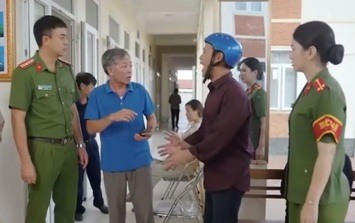 Cường 'gà' trình báo công an vì nghi ngờ con trai bị bắt cóc