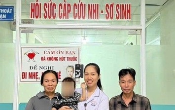 Bé 19 tháng ngừng thở, tím tái được điều dưỡng gần nhà cứu sống ngoạn mục