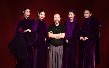 Bộ sưu tập áo dài 'Tím trong tim Huế' của NTK Đức Hùng - Hành trình từ Cố đô ra thế giới