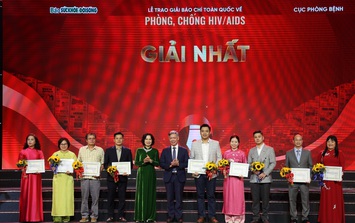 Lễ tổng kết và trao Giải Báo chí toàn quốc về phòng, chống HIV/AIDS