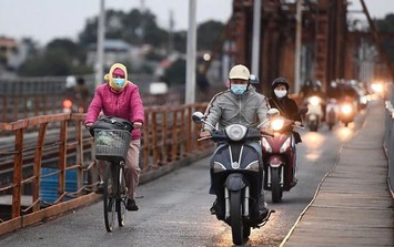 Từ đêm nay, miền Bắc rét đậm do không khí lạnh tăng cường tràn về