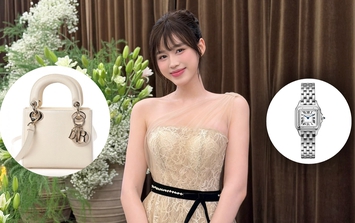 Đỗ Thị Hà gây chú ý khi diện cây đồ hiệu trăm triệu đi đám cưới