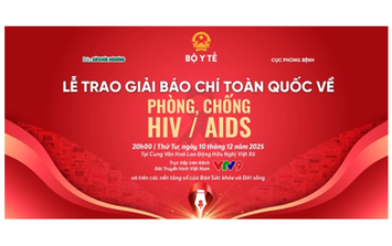 Đón chờ Lễ trao giải Báo chí toàn quốc về phòng, chống HIV/AIDS sắp diễn ra ngày 10/12 tới