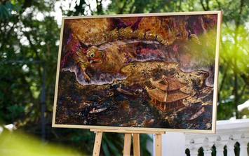 Hai tác phẩm sơn mài được bán gần 4 tỷ đồng của họa sĩ Chu Nhật Quang có gì đặc biệt?