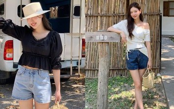 Mặc quần short khéo như thế này, chị em có hình sống ảo cực đẹp