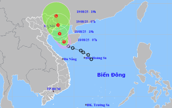 Điểm danh những nơi có mưa rất to hôm nay do ảnh hưởng của áp thấp nhiệt đới