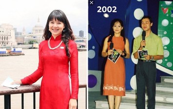 Nữ MC đời đầu của đài VTV 'gây sốt' với hình ảnh 29 năm trước đậm chất nàng thơ, hiện sống trong không gian thế nào?