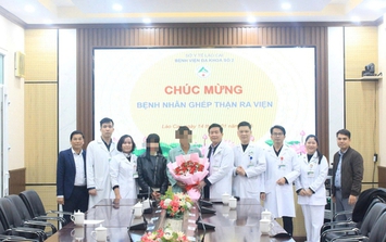 Sau 11 năm chạy thận, con trai được cha hiến thận cứu sống