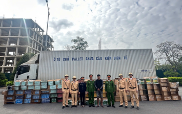 Chạy trốn công an khi chở thuốc lá lậu trị giá hơn 6 tỷ đồng