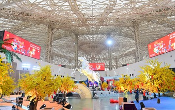 Hình ảnh mới nhất Hội chợ Mùa Xuân lần thứ nhất năm 2026 trước giờ khai mạc