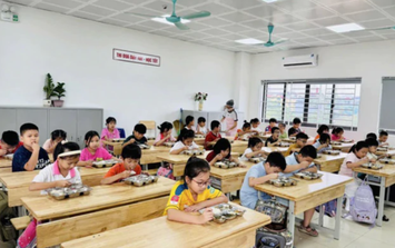 Hà Nội tăng mức trần tiền ăn bán trú lên 40.000 - 50.000 đồng/học sinh/ngày 