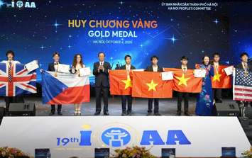 Học sinh Việt Nam giành 10 huy chương tại Olympic Thiên văn và Vật lý thiên văn quốc tế