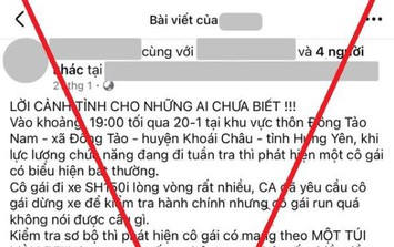 Quảng cáo sai sự thật để bán gà Đông Tảo, chủ tài khoản Facebook bị công an triệu tập