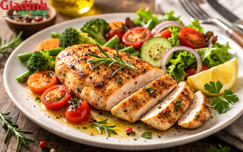 Ám ảnh giảm cân bằng ức gà: Sai lầm tai hại khiến cơ thể suy kiệt