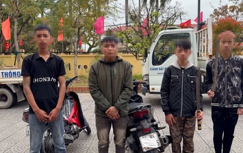 Triệu tập nhóm thanh thiếu niên mang hung khí quay clip đăng TikTok ở Huế