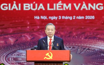 Phát biểu của Tổng Bí thư Tô Lâm tại Lễ tuyên dương Bí thư chi bộ xuất sắc và trao Giải Búa liềm Vàng