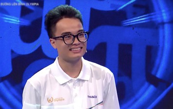 Nam sinh Hà Nội giỏi Toán thích làm thơ, giành vòng nguyệt quế Đường lên đỉnh Olympia