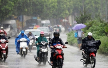 Miền Bắc sắp đón không khí lạnh kèm mưa rào