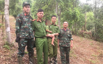 Thái Nguyên: Hơn 14 giờ chạy đua thời gian, tìm thấy bé 3 tuổi bị lạc ở khu vực khe suối