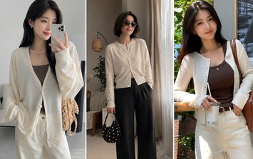 Áo cardigan mỏng trở thành “vũ khí” chống nắng được yêu thích mùa hè