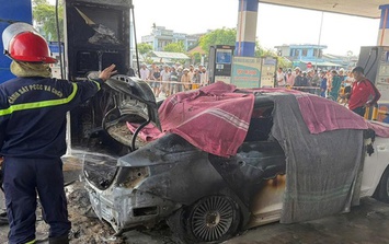 Luật sư lên tiếng vụ ô tô chở hàng chục khối pin bốc cháy tại cây xăng ở Đà Nẵng