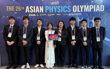 Việt Nam đoạt 8 huy chương Olympic Vật lý châu Á lần thứ 26